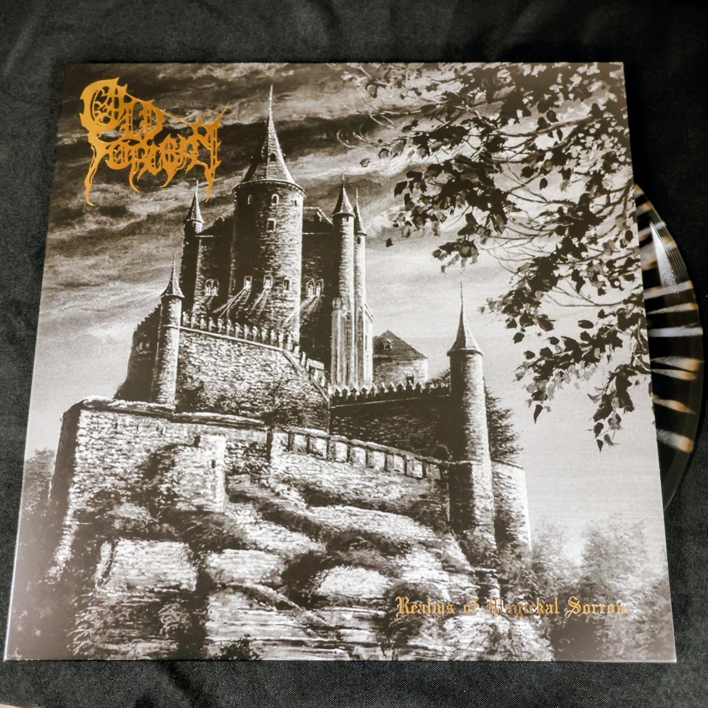 OLD SORCERY "Realms of Magickal Sorrow" vinyl LP (foil stamped jacket w/ insert, lim.500)