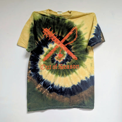 OUT OF SEASON "NEDSM" Premium 2-sided T-shirt (Camo) [Tie-Dye]