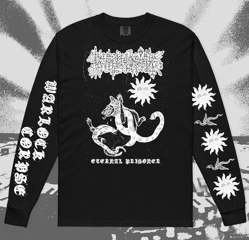 WARLOCK CORPSE "Eternal Prisoner" 3-Sided Long Sleeve Shirt [Black]