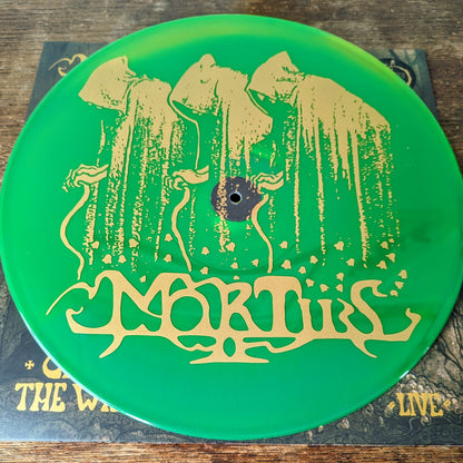 MORTIIS "Crypt of the Wizard (Live)" Deluxe 2xLP vinyl (gatefold, gold print, screenprint D-side, poster)