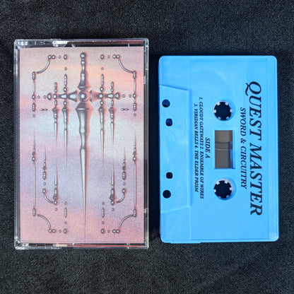 QUEST MASTER "Sword & Circuitry" cassette tape (repress, lim.200)
