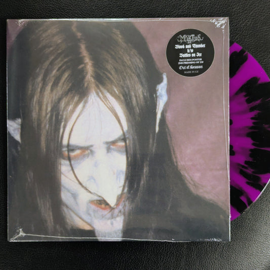 MORTIIS "Blood and Thunder" 7" vinyl EP (new pressing! w/poster)