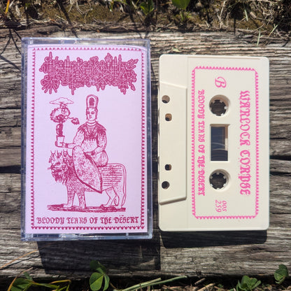 WARLOCK CORPSE "Bloody Tears of the Desert" cassette tape (Труп Колдуна)
