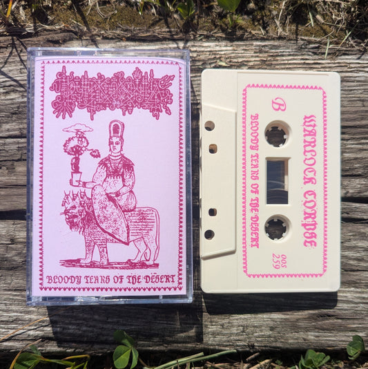 WARLOCK CORPSE "Bloody Tears of the Desert" cassette tape (Труп Колдуна)