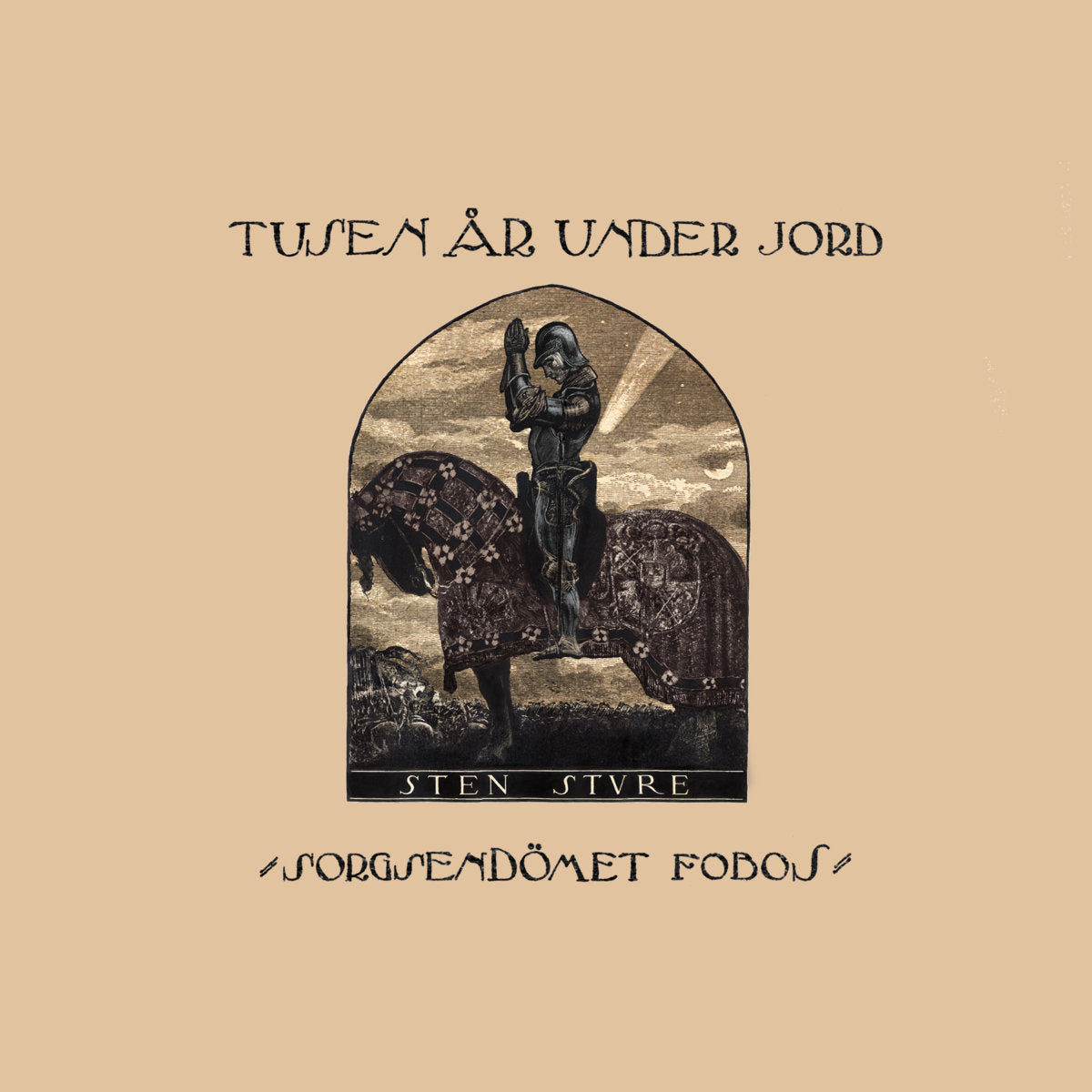 TUSEN ÄR UNDER JORD "Sorgsendömet Fobos" vinyl LP (lim.300 w/insert)