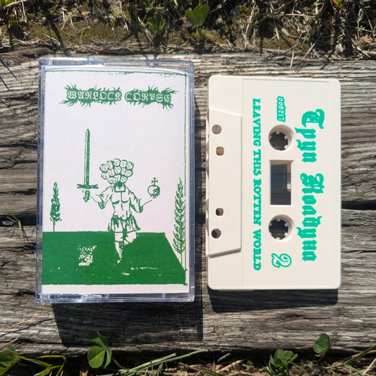 WARLOCK CORPSE "Leaving this Rotten World" Cassette Tape (Труп Колдуна)