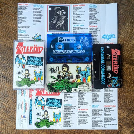 STEROID “Chainmail Commandos" Cassette Tape (2 options)