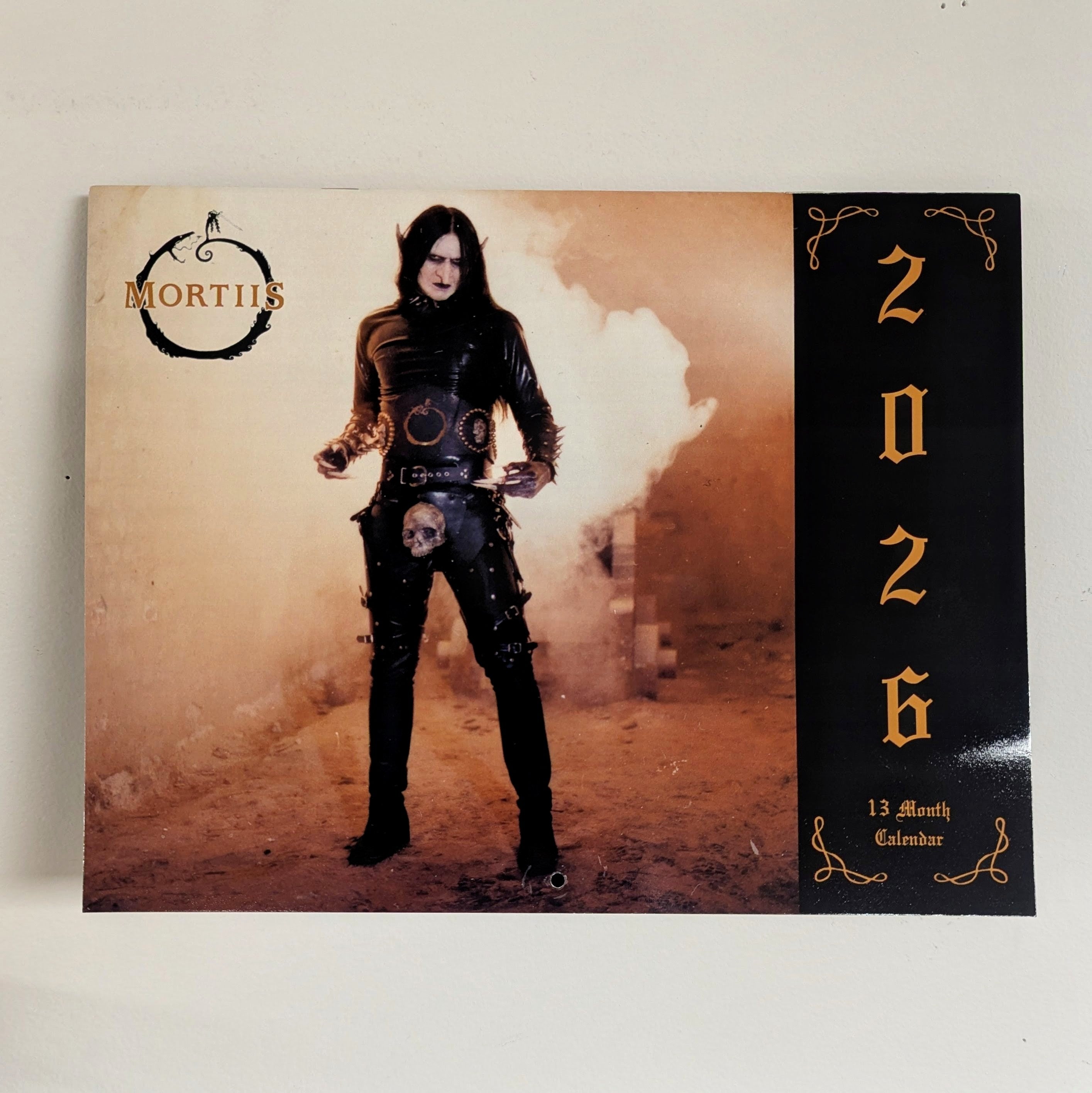 SOLD OUT] MORTIIS 2026 WALL CALENDAR *FREE W/ $50 PURCHASE - MUST