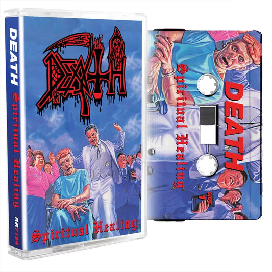 DEATH "Spiritual Healing" cassette tape (UV all over print shell)