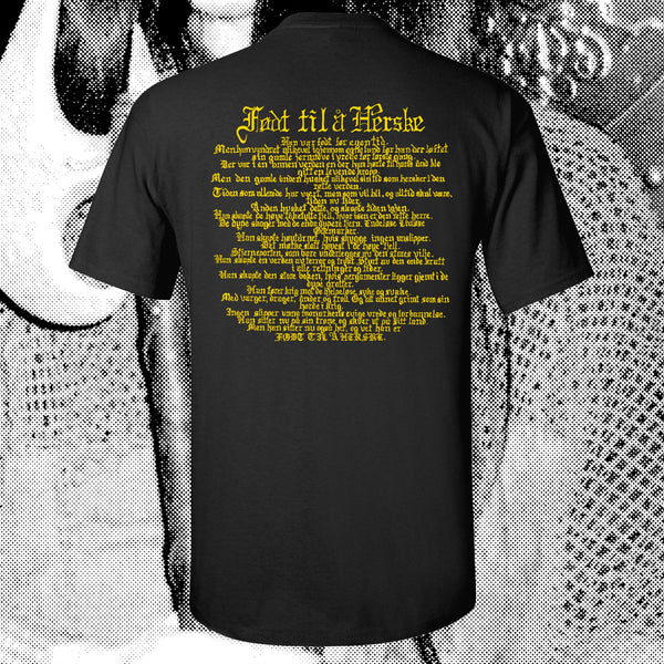 MORTIIS "Født - Scroll" [BLACK] - T-SHIRT or TANK TOP