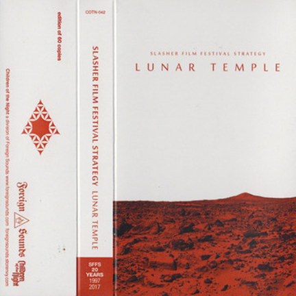 SLASHER FILM FESTIVAL STRATEGY "Lunar Temple" Cassette Tape (lim.60)