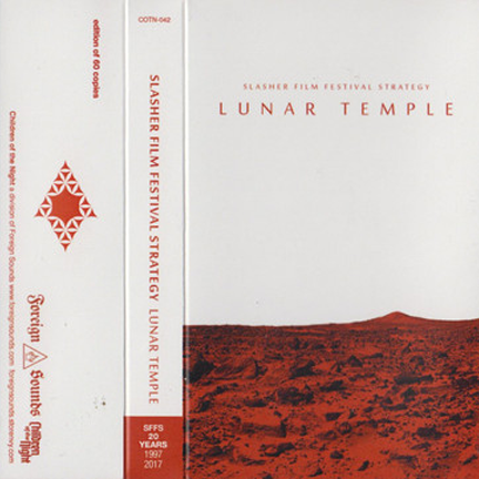 Slasher Film Festival Strategy "Lunar Temple" Cassette Tape (lim.60)