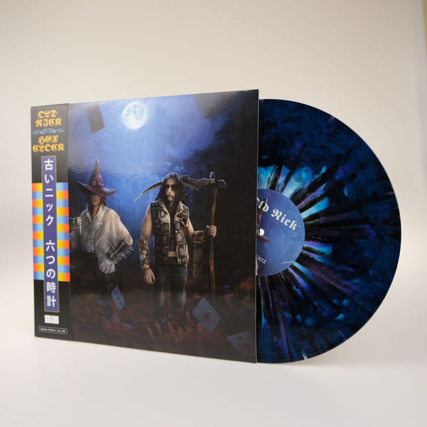 OLD NICK/HEX CLOCK "Split" vinyl LP [lim.300] (color, 2nd pressing)
