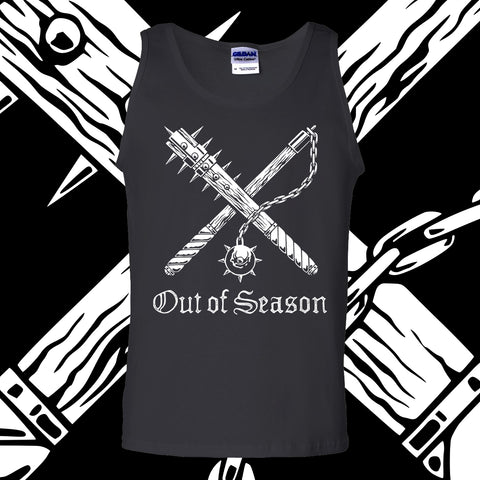 OUT OF SEASON "NEDSM" 2-Sided Tank Top [Black]