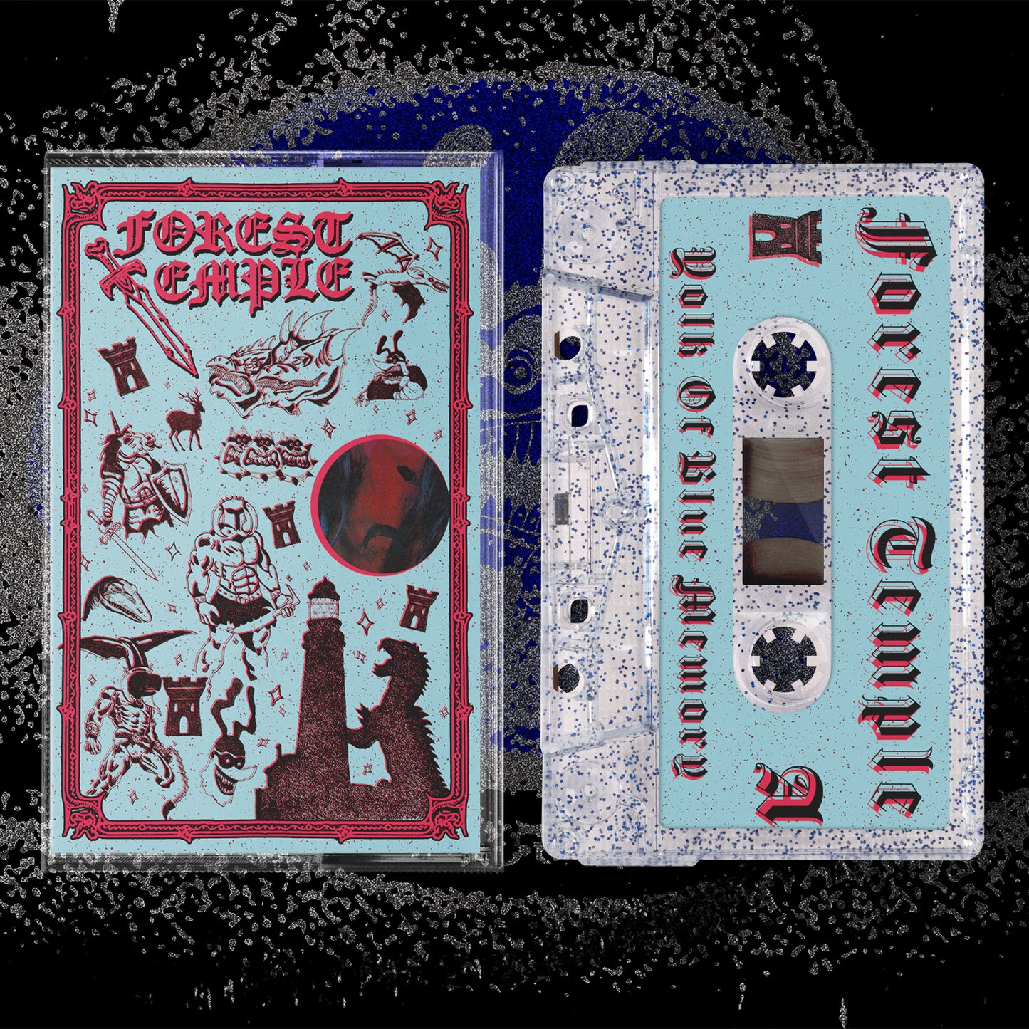 FOREST TEMPLE "Yolk of Blue Memory" cassette tape (lim.200) *YOUR ORDER SHIPS LATE JUNE*