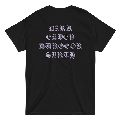 FROSTGARD 2-sided T-Shirt, black shirt with purple print, back