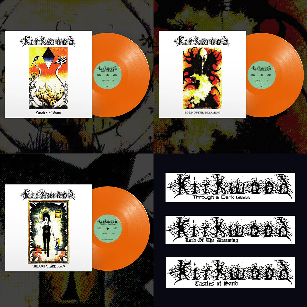 Kirkwood 3x Vinyl Bundle