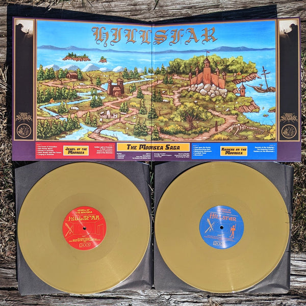 HILLSFAR "The Moonsea Saga" vinyl 2xLP (Double LP Gatefold, color, lim.300)