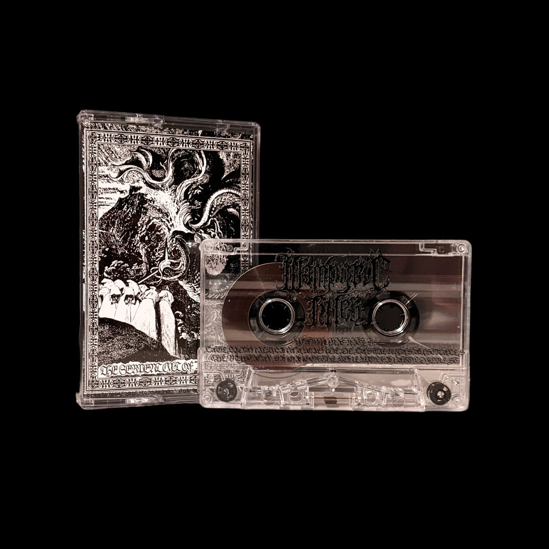 WAMPYRIC RITES / MOLOCH "The Serpent Cult of Darkness" Split Cassette Tape