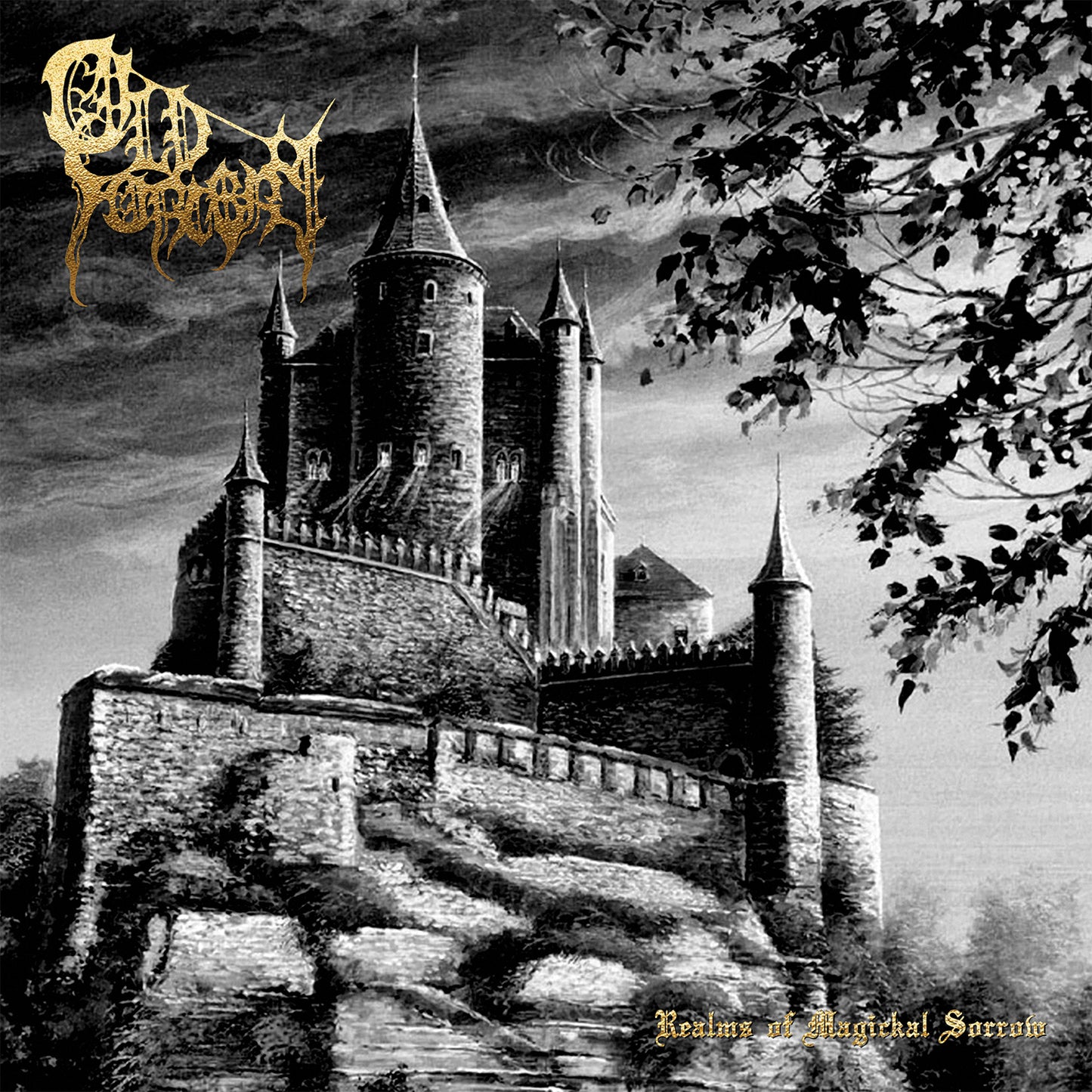 OLD SORCERY "Realms of Magickal Sorrow" vinyl LP (foil stamped jacket w/ insert, lim.500)