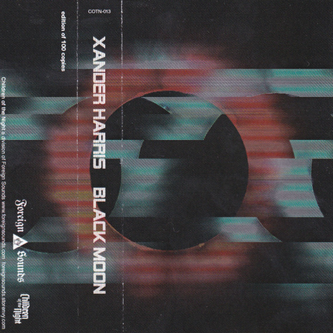 XANDER HARRIS "Black Moon" Cassette Tape (lim.100)