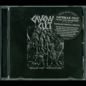 [SOLD OUT] CAVEMAN CULT "Blood and Extinction" CD