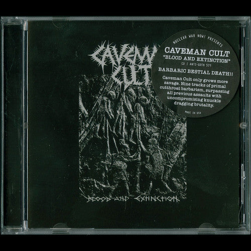[SOLD OUT] CAVEMAN CULT "Blood and Extinction" CD