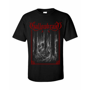 [SOLD OUT] GALLOWBRAID "Oaken Halls" T-Shirt [BLACK]