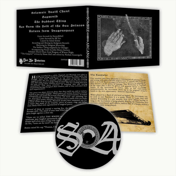 [SOLD OUT] SOMBRE ARCANE "Sombre Arcane" CD [Digipak]