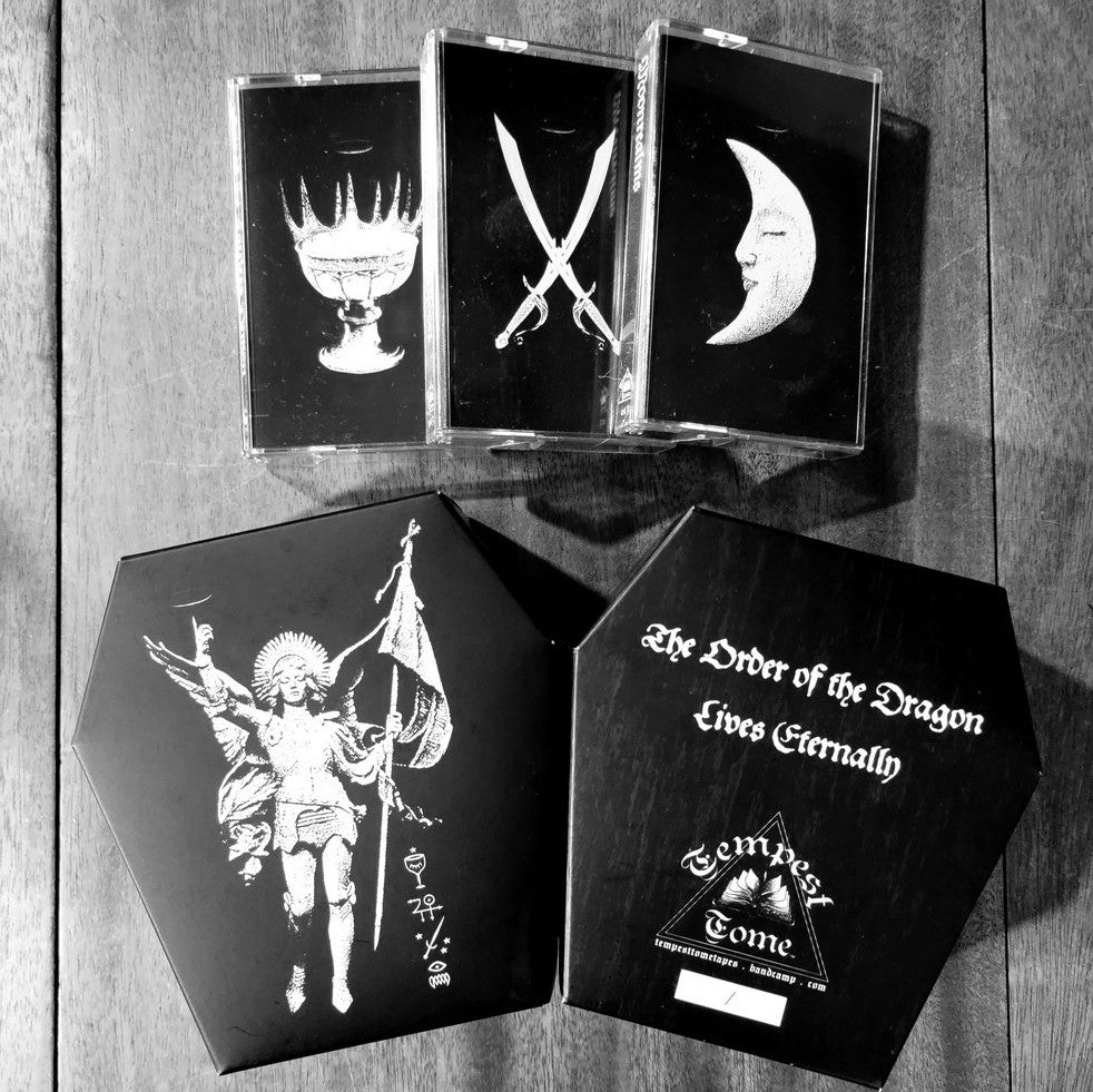 [SOLD OUT] EKTHELION "Trilogy" 3xCassette coffin box set (lim. 100)