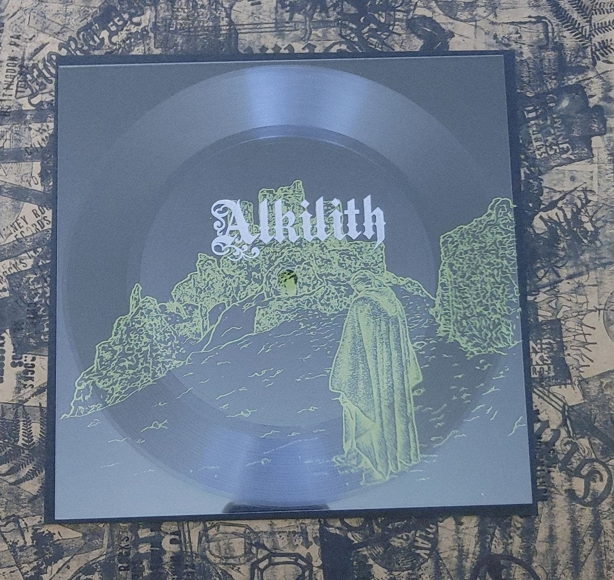 [SOLD OUT] ALKILITH "Temples" Lathe 7" Vinyl (lim. 50, color)