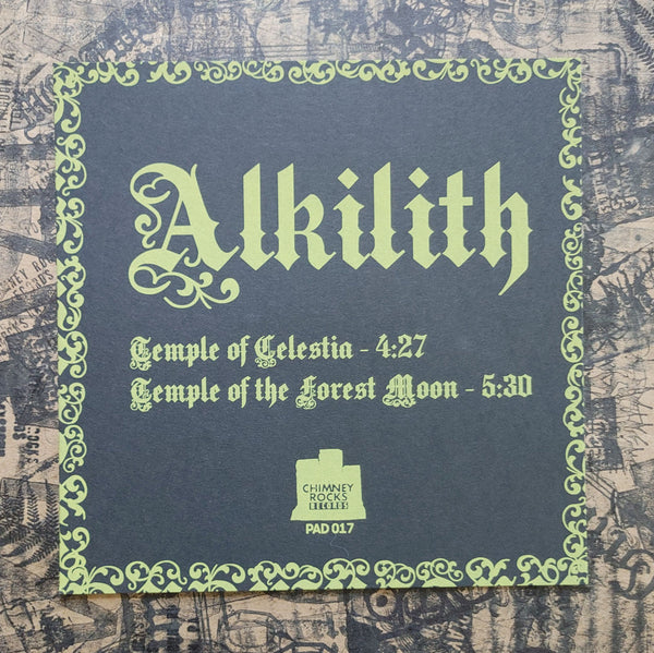 [SOLD OUT] ALKILITH "Temples" Lathe 7" Vinyl (lim. 50, color)