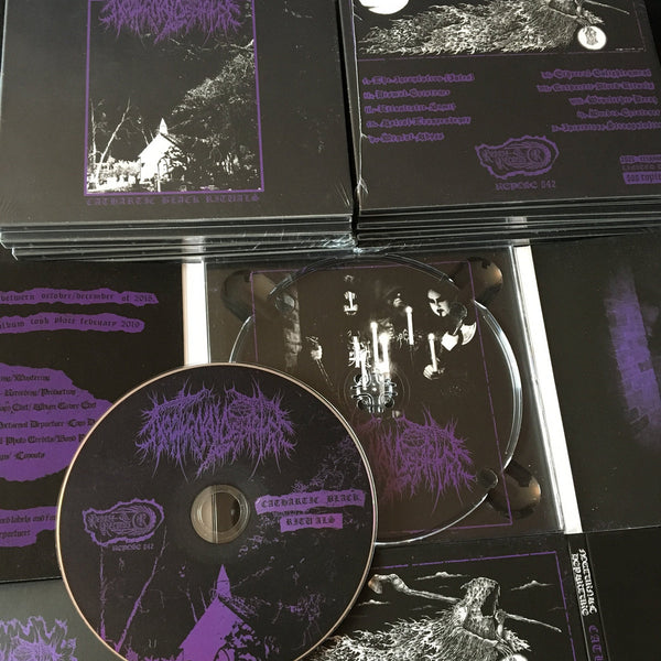 [SOLD OUT] NOCTURNAL DEPARTURE "Cathartic Black Rituals" CD (digipak)