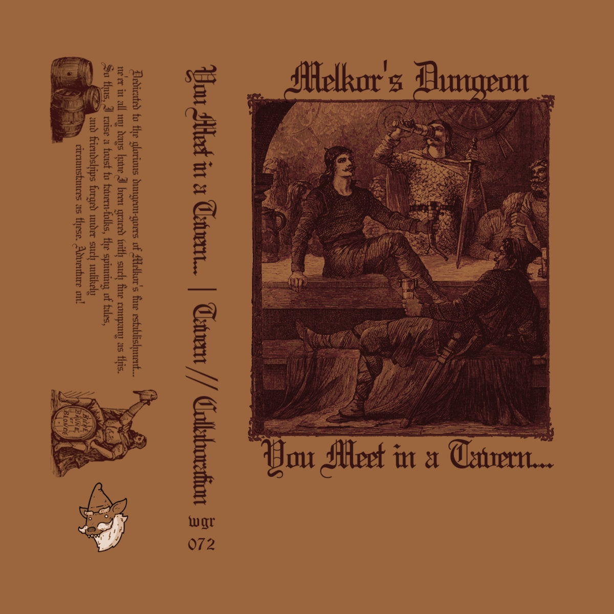[SOLD OUT] V/A "Melkor's Dungeon" compilation cassette tape (lim.50)
