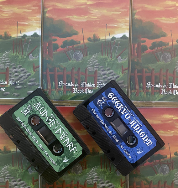 [SOLD OUT] MAIDEN HAIR "Strands ov Maiden Hair Book 1" double cassette tape (lim.75)