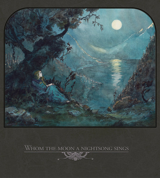 [SOLD OUT] V/A "Whom the Moon a Nightsong Sings" 2xLP vinyl (color, double LP gatefold) [ulver, empyrium]