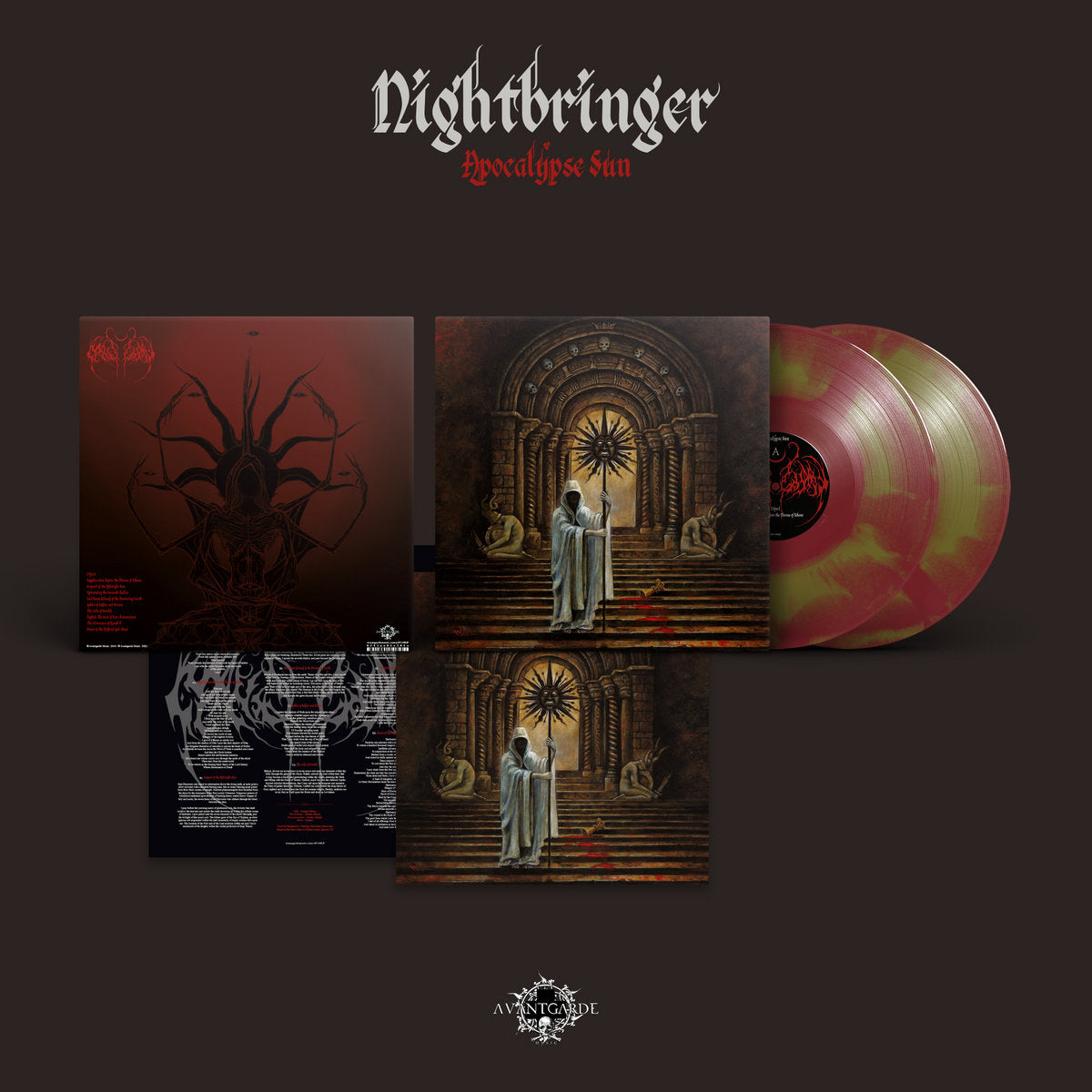 [SOLD OUT] NIGHTBRINGER "Apocalypse Sun" vinyl 2xLP (double LP, color, insert)