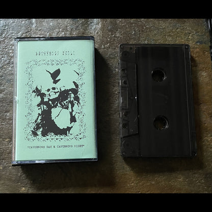 [SOLD OUT] ANONYMOUS SKULL "Cavernous Day & Cavernous Night" cassette tape (lim.100)