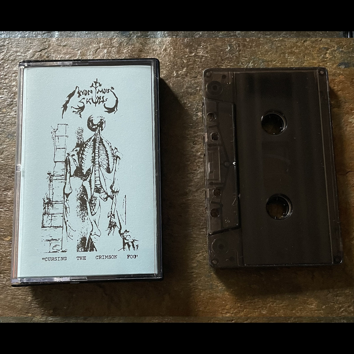 [SOLD OUT] ANONYMOUS SKULL "Cursing the Crimson Fog" cassette tape (lim.100)