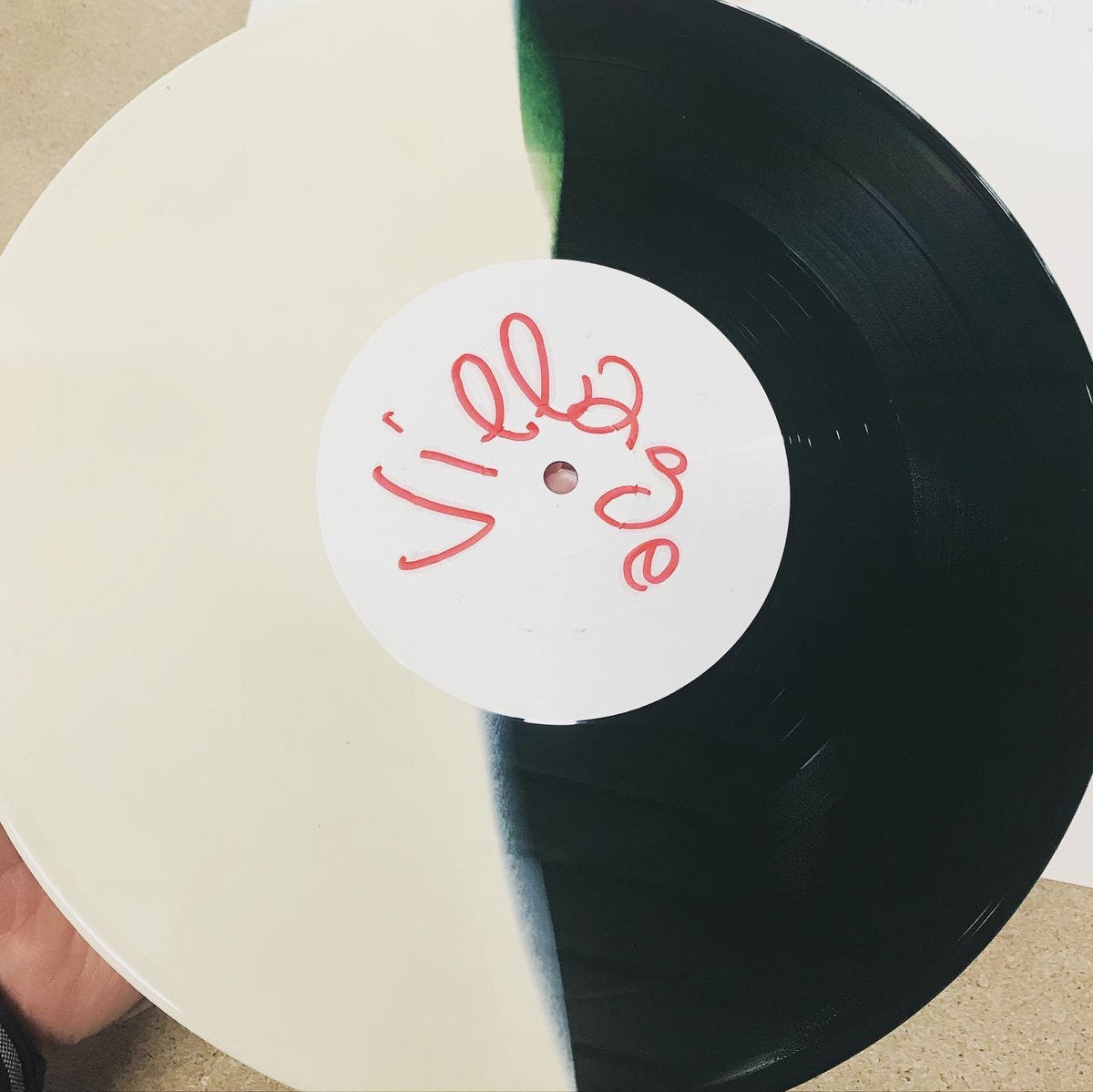 [SOLD OUT] MUSHROOM VILLAGE / MUSHROOM GRANDPA "split" vinyl 10" (lim.100, numbered, color, 180g)