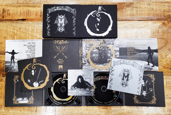 TRIBUTE TO MORTIIS "Echoes of Wizard's Chamber" Deluxe Double CD (2xCD digipak w/ foil slipcover)