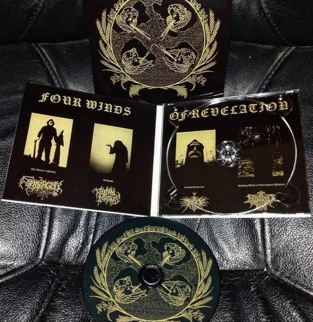 [SOLD OUT] V/A "FOUR WINDS OF REVELATION" CD (digipak) [Spider God, Revenant Marquis, The Oracle]