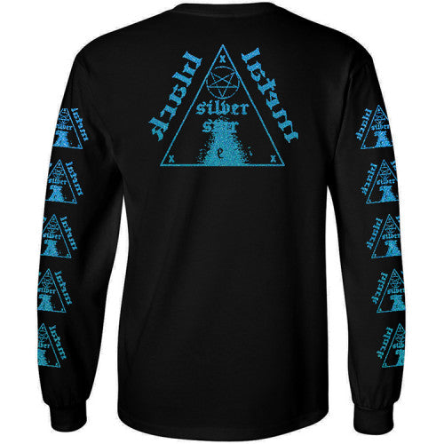 [SOLD OUT] BEHERIT "Promo 1992" Long Sleeve Shirt [Black w/ Metallic Blue Ink]