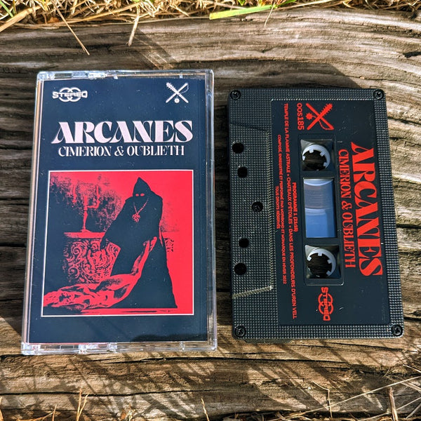 [SOLD OUT] CIMERION & OUBLIETH "Arcanes" cassette tape (lim.250)