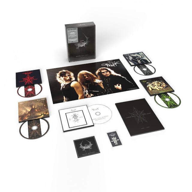 [SOLD OUT] CELTIC FROST "Danse Macabre" 5xCD Deluxe Box Set (w/ book, badge, poster, patch)