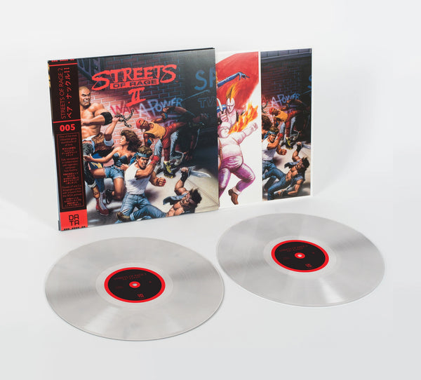 [SOLD OUT] STREETS OF RAGE 2 Video Game Soundtrack vinyl 2xLP Deluxe (color, gatefold, obi, art prints, poster)