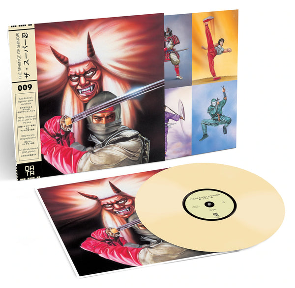REVENGE OF SHINOBI Video Game Soundtrack vinyl LP Deluxe (color, OBI + art prints)