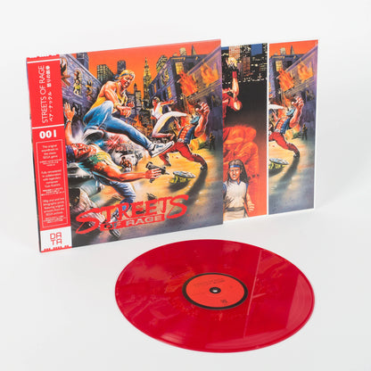 [SOLD OUT] STREETS OF RAGE Video Game Soundtrack vinyl LP Deluxe (color, gatefold, OBI, art prints)