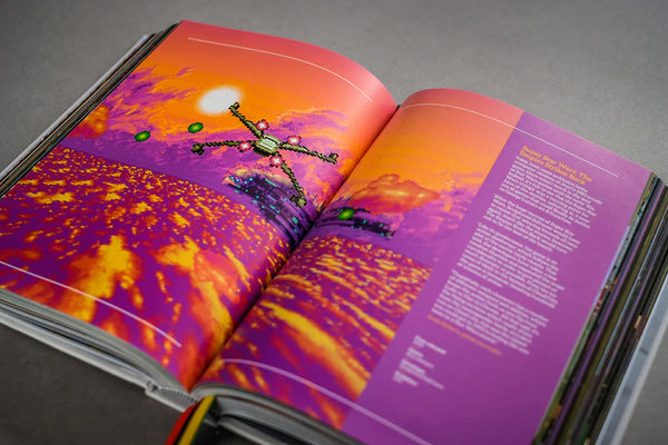 SNES/SUPER FAMICOM: A VISUAL COMPENDIUM Deluxe Hardcover book (w/ lenticular slipcase)