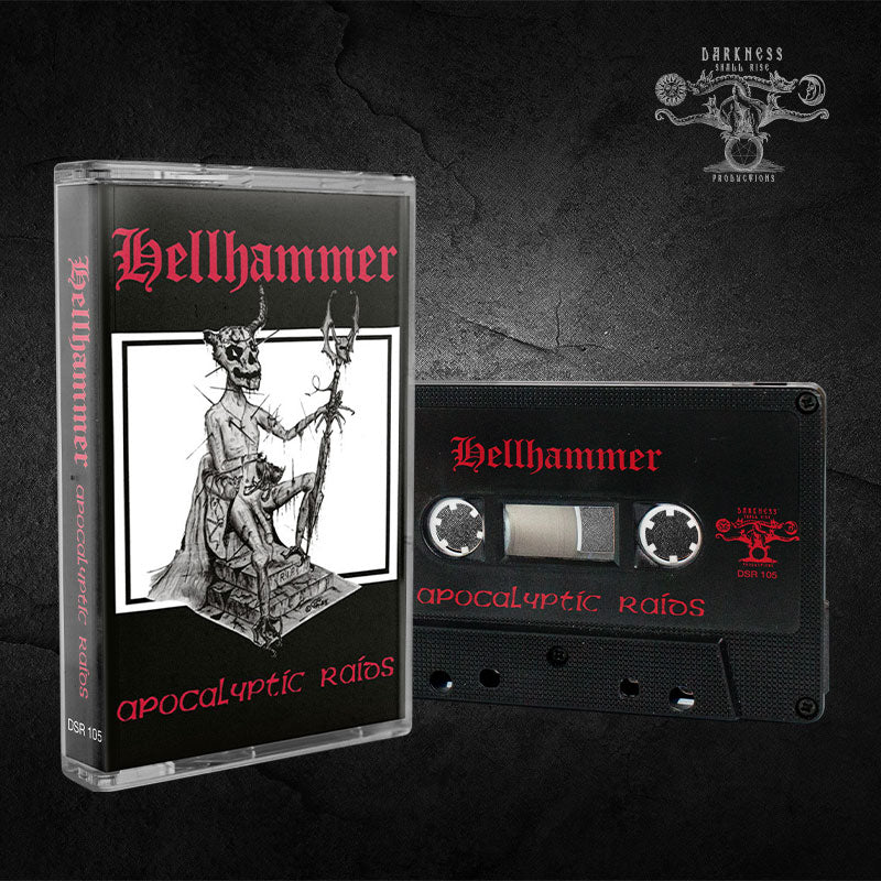 [SOLD OUT] HELLHAMMER "Apocalyptic Raids" cassette tape